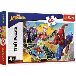 Puzzle cu 60 de piese Trfel - Spiderman panza de paianjen 17372