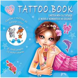 Tattoo Book. Cartea mea cu tatuaje si modele romantice de colorat