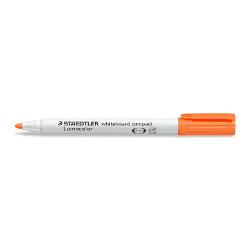 Marker pentru whiteboard Staedtler Compact, 2mm, nepermanent, Orange ST-341-4
