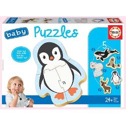 Puzzle Educa - Baby polar animals 18588