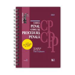 Codul penal si codul de procedura penala ianuarie 2023 (editie spiralata)