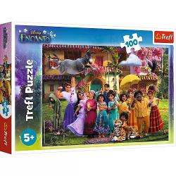 Puzzle cu 100 de piese Trefl - Disney Encanto Magia Din Encanto 16445