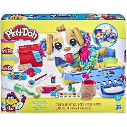 Play Doh Set cu forme si plastelina - Medic Veterinar F3639