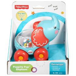 Jucarie apasa si mergi - Elefant Fisher Price MTBGX29_CMV98