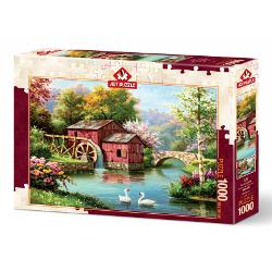 Puzzle 1000 piese The Old Red Mill AP5188