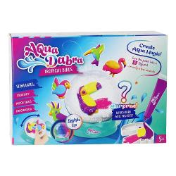 Set Acvariu cu lumini si figurine de modelat AquaDabra - Tropical Birds 322-20