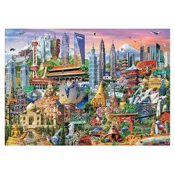 Puzzle 1000 piese Asia Landmarks 17979