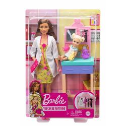 Barbie Cariere Set Cu Papusa Doctor Pediatru Satena MTDHB63_GTN52