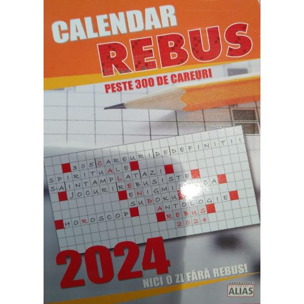 Calendar rebus 365 file 2024 Colectiv redactional Libraria CLB