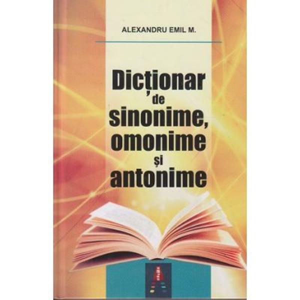 Dictionar De Sinonime Omonime Si Antonime Editie Cartonata Clb Ro